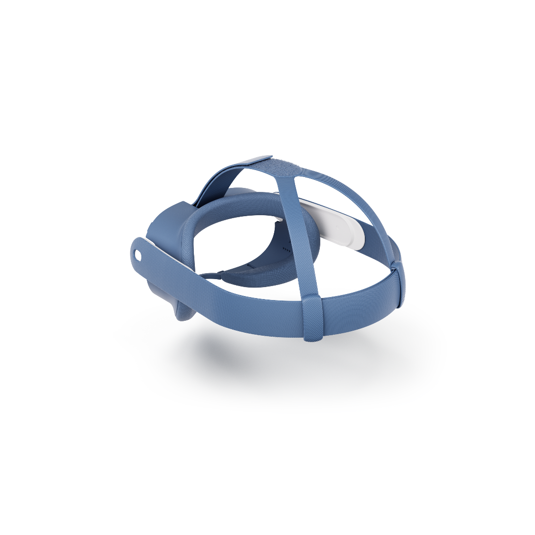 Meta Quest 3 Facial Interface & Head Strap Elemental Blue